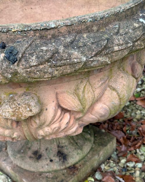 LARGE TERRACOTTA URN - ADDITIONAL PHOTO 5