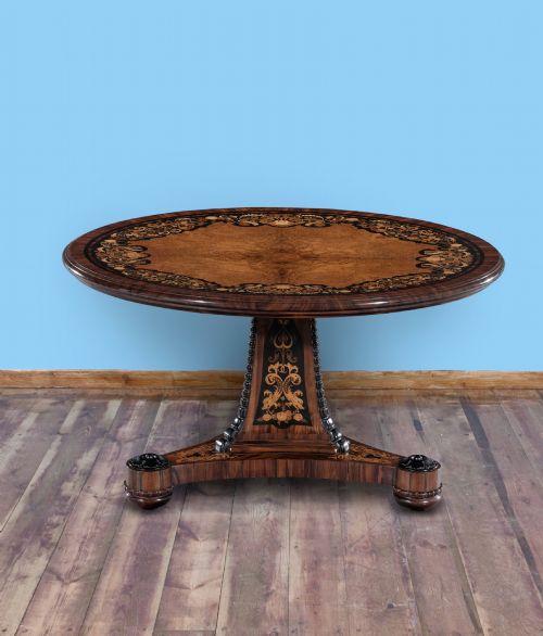 CENTRE TABLE ATTRIBUTABLE TO HOLLAND SON - ADDITIONAL PHOTO 2