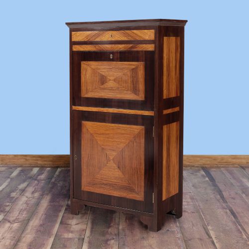 GEORGE III 18TH CENTURY PERIOD SECRETAIRE CABINET - ADDITIONAL PHOTO 3