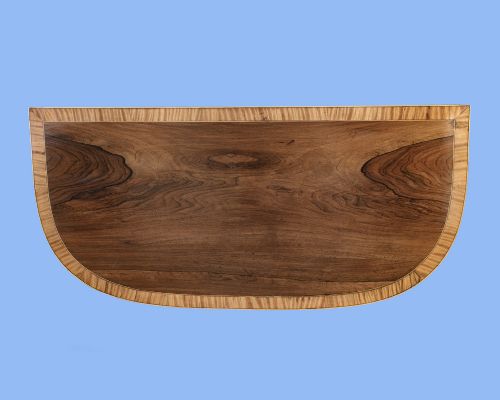 PAIR OF LATE 18TH CENTURY ROSEWOOD SATINWOOD INLAID CARD TABLES - ADDITIONAL PHOTO 5