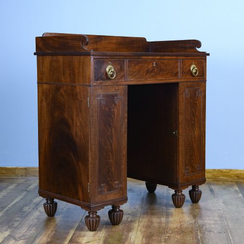MAHOGANY CABINET IN THE MANNER OF GILLOW OF LONDON LANCASTER - ADDITIONAL PHOTO 3