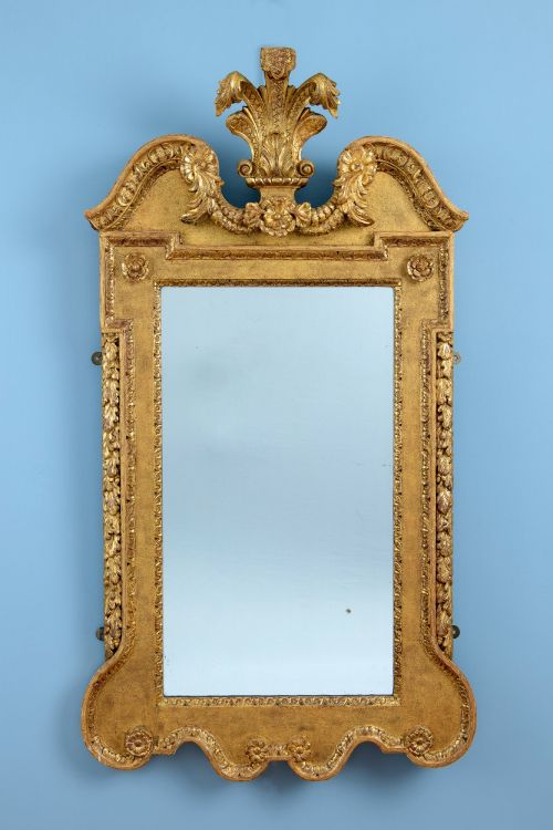 GEORGE II GILTWOOD AND GESSO PIER MIRROR
