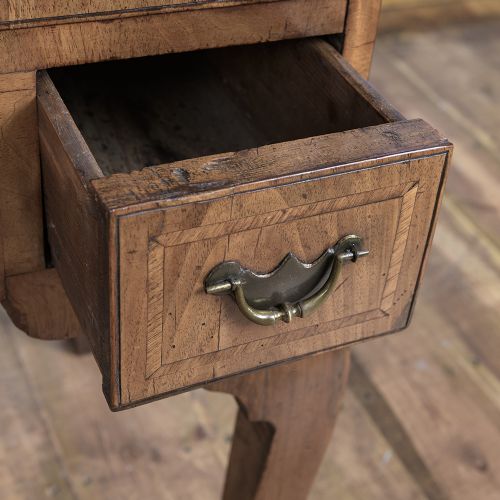George II Walnut Lowboy View V