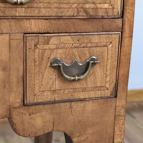 George II Walnut Lowboy View VII