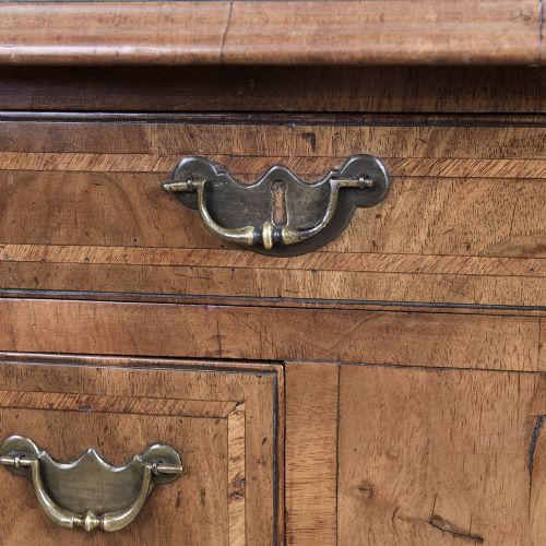 George II Walnut Lowboy View VIII