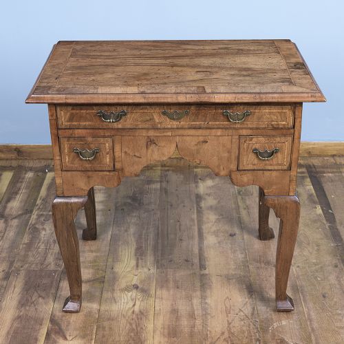 George II Walnut Lowboy View XIV