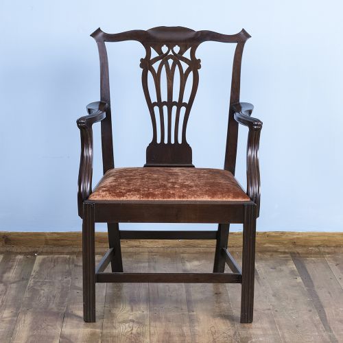 George III Laburnum Armchair in the Manner of Francis Brodie