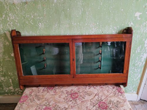 A Victorian Oak Country House Gun Cabinet