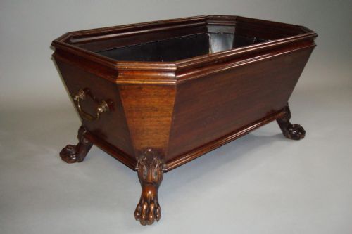 REGENCY ANGLO INDIAN PADOUK OPEN WINE COOLER - ADDITIONAL PHOTO 3