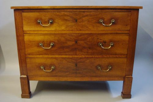 Early C19th French Walnut Commode