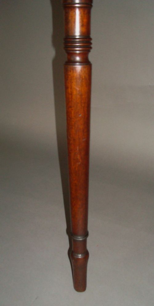 A RARE REGENCY MAHOGANY DECEPTION TABLE - ADDITIONAL PHOTO 6