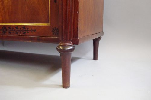 fig 1. Good Regency mahogany and ebony inlaid bookcase of small proportions