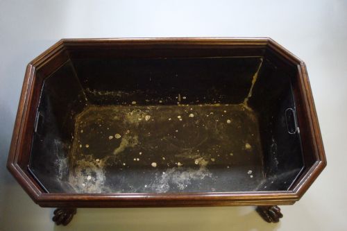 REGENCY ANGLO INDIAN PADOUK OPEN WINE COOLER - ADDITIONAL PHOTO 6