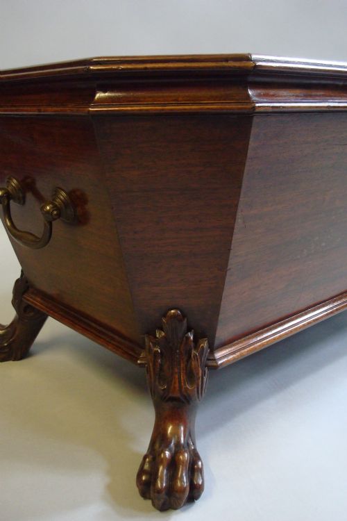 REGENCY ANGLO INDIAN PADOUK OPEN WINE COOLER - ADDITIONAL PHOTO 8