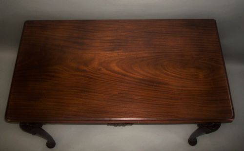 GEORGIAN IRISH MAHOGANY SIDE TABLE - ADDITIONAL PHOTO 5