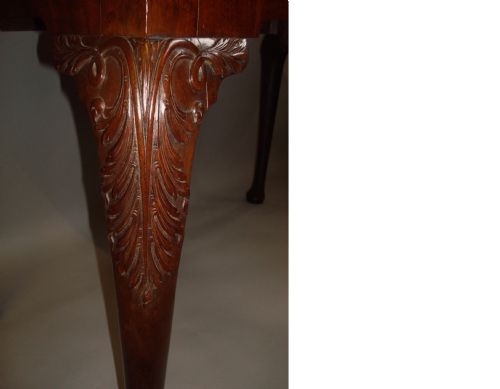 GEORGIAN IRISH MAHOGANY SIDE TABLE - ADDITIONAL PHOTO 9