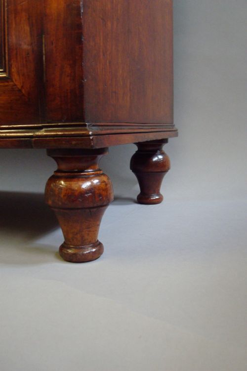 REGENCY MAHOGANY SIDE CABINET DWARF BOOKCASE - ADDITIONAL PHOTO 4