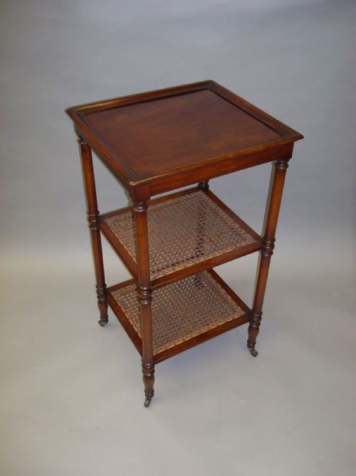 REGENCY MAHOGANY 3 TIER ETAGRE - ADDITIONAL PHOTO 2