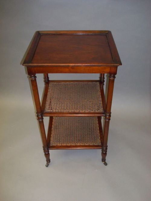 REGENCY MAHOGANY 3 TIER ETAGRE - ADDITIONAL PHOTO 4