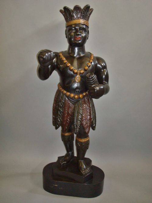 19th Century American Tobacconist Advertising Figure