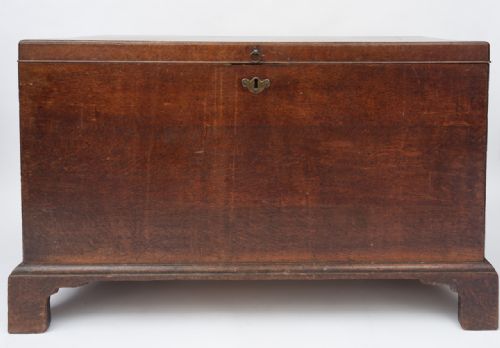 GEORGE II OAK SILVER CHEST - ADDITIONAL PHOTO 1