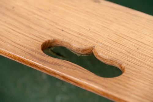 GEORGE II OAK SILVER CHEST - ADDITIONAL PHOTO 6