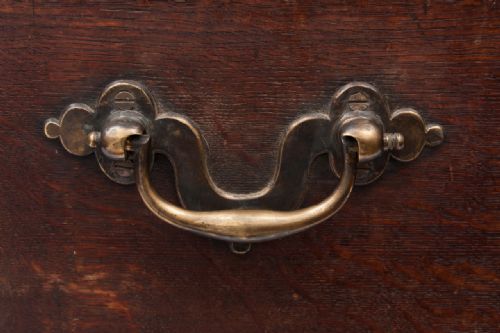 GEORGE II OAK SILVER CHEST - ADDITIONAL PHOTO 8