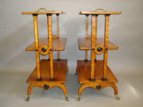 REGENCY PAIR OF TAGRES TABLES - ADDITIONAL PHOTO 1