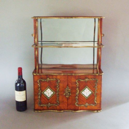 19TH CENTURY PAIR OF ENGLISH HANGING WALL CABINETS BY TOWN AND EMANUEL - ADDITIONAL PHOTO 9