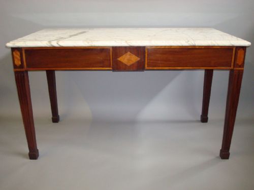 George III Irish Mahogany Serving / Side Table