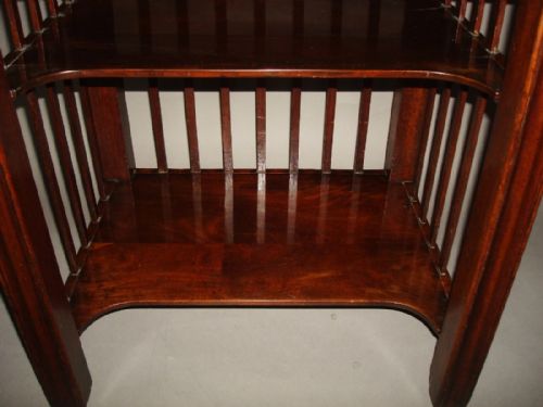 GEORGIAN MAHOGANY STOOL IN CHIPPENDALE MANNER - ADDITIONAL PHOTO 1