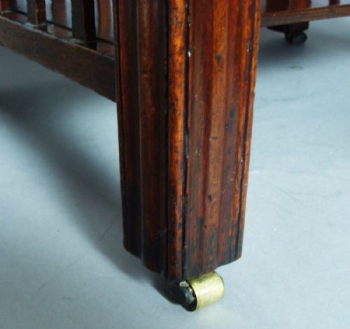 GEORGIAN MAHOGANY STOOL IN CHIPPENDALE MANNER - ADDITIONAL PHOTO 6