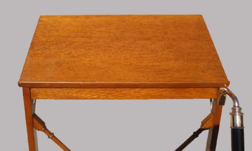 SET ANTIQUE GOLDEN OAK LIBRARY STEPS OF LARGE PROPORTION - ADDITIONAL PHOTO 6