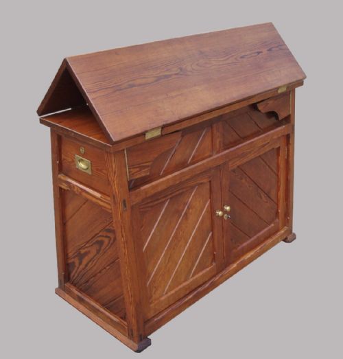 Late 19th Pitch Pine Saddle Horse / Saddle Rack