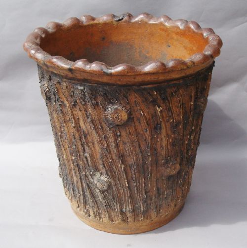 C19TH LARGE JARDINIERE OR LOG BIN - ADDITIONAL PHOTO 1
