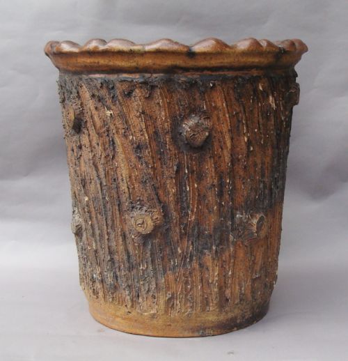 C19TH LARGE JARDINIERE OR LOG BIN - ADDITIONAL PHOTO 4