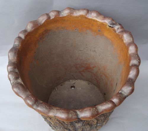 C19TH LARGE JARDINIERE OR LOG BIN - ADDITIONAL PHOTO 5