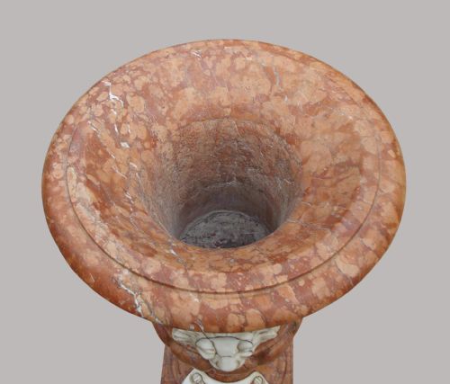 19TH CENTURY ITALIAN MARBLE CAMPANA URN - ADDITIONAL PHOTO 5