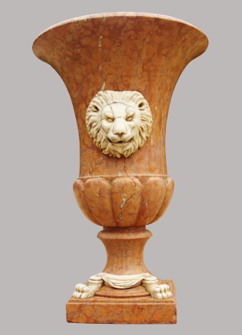 19TH CENTURY ITALIAN MARBLE CAMPANA URN - ADDITIONAL PHOTO 6