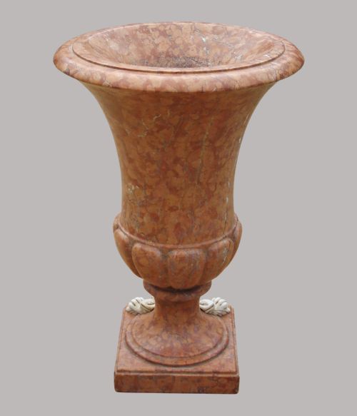 19TH CENTURY ITALIAN MARBLE CAMPANA URN - ADDITIONAL PHOTO 9