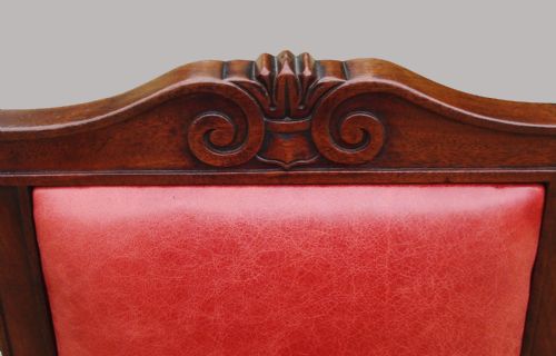 REGENCY SET OF 4 MAHOGANY CHAIRS STAMPED GILLOWS LANCASTER - ADDITIONAL PHOTO 5