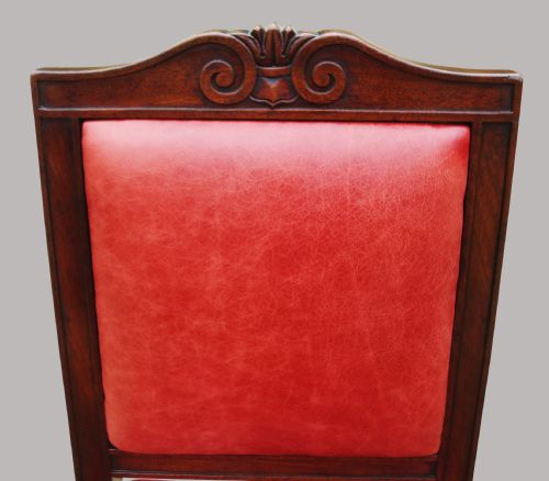 REGENCY SET OF 4 MAHOGANY CHAIRS STAMPED GILLOWS LANCASTER - ADDITIONAL PHOTO 9