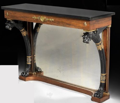 Regency Rosewood Console Table
