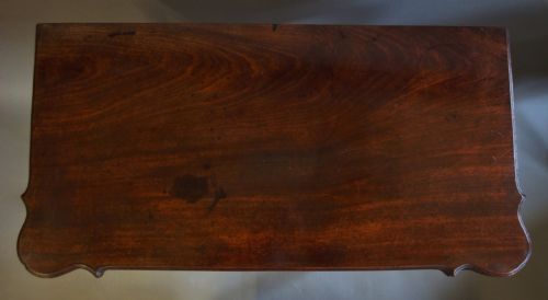 GEORGE III MAHOGANY CARD TABLE - ADDITIONAL PHOTO 3