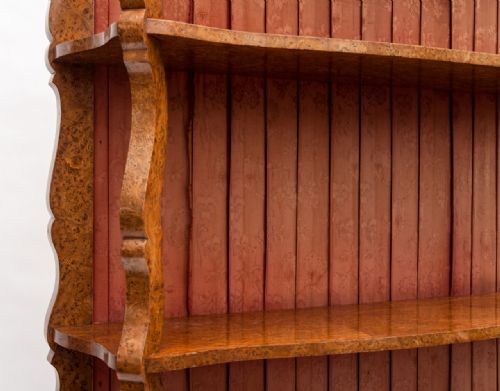 C19TH AMBOYNA ETAGERE - ADDITIONAL PHOTO 3