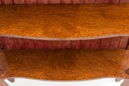 C19TH AMBOYNA ETAGERE - ADDITIONAL PHOTO 7