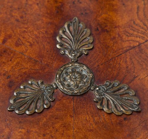 C19TH BURR ELM TABLE - ADDITIONAL PHOTO 1