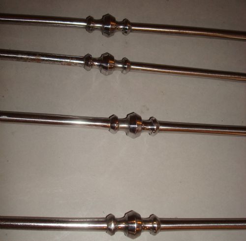 GEORGE IV POLISHED STEEL FIRE IRONS OR FIRE TOOLS - ADDITIONAL PHOTO 6