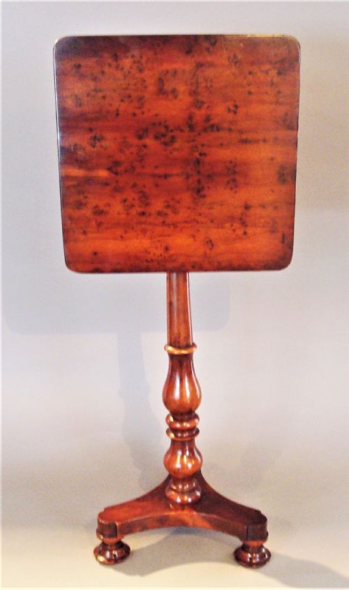 REGENCY YEW WOOD WINE TABLE OR OCCASIONAL TABLE - ADDITIONAL PHOTO 7