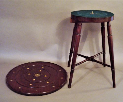C19TH MAHOGANY GOLF GAME TABLE - ADDITIONAL PHOTO 5